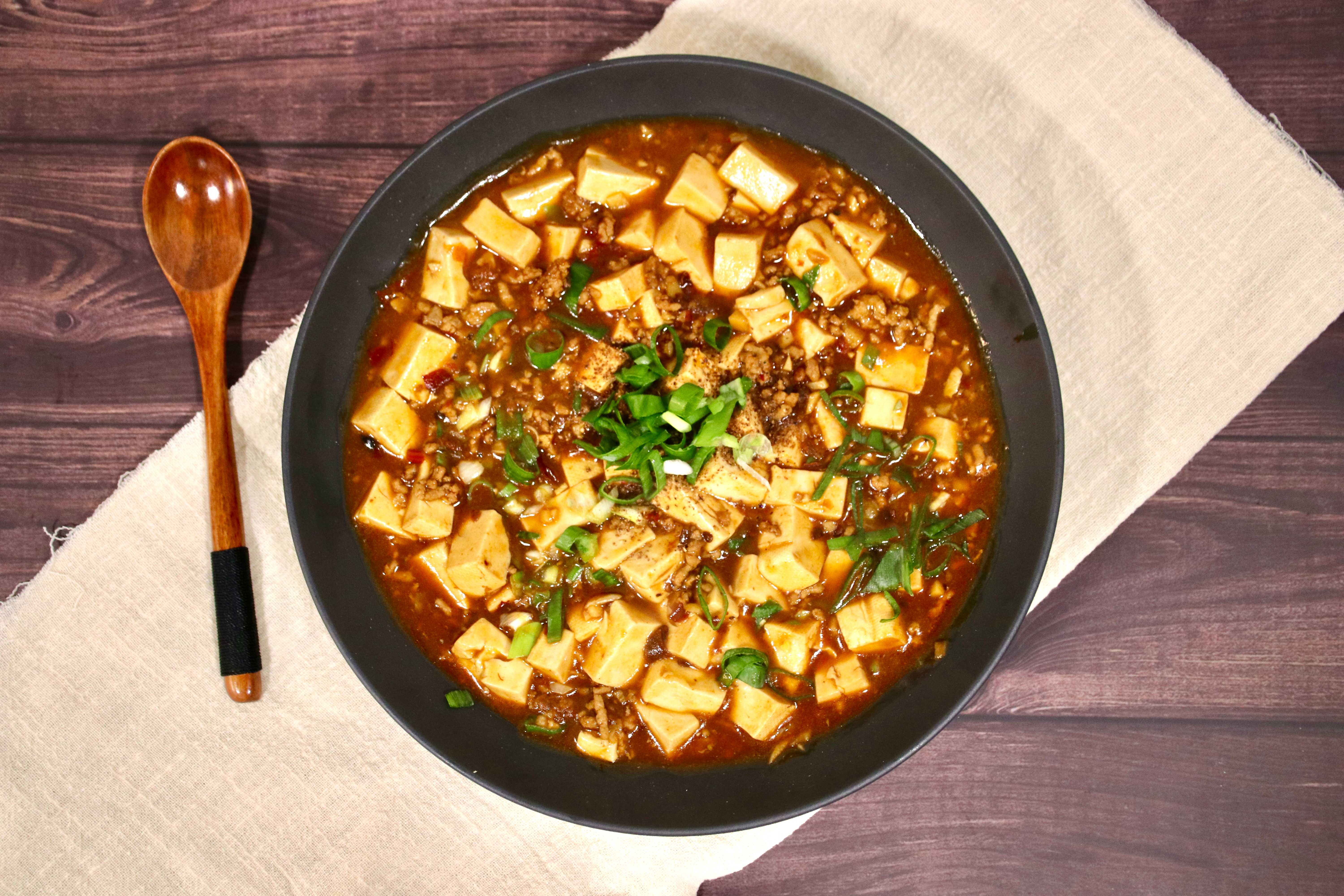 Mapo Tofu (麻婆豆腐) - DragonDine