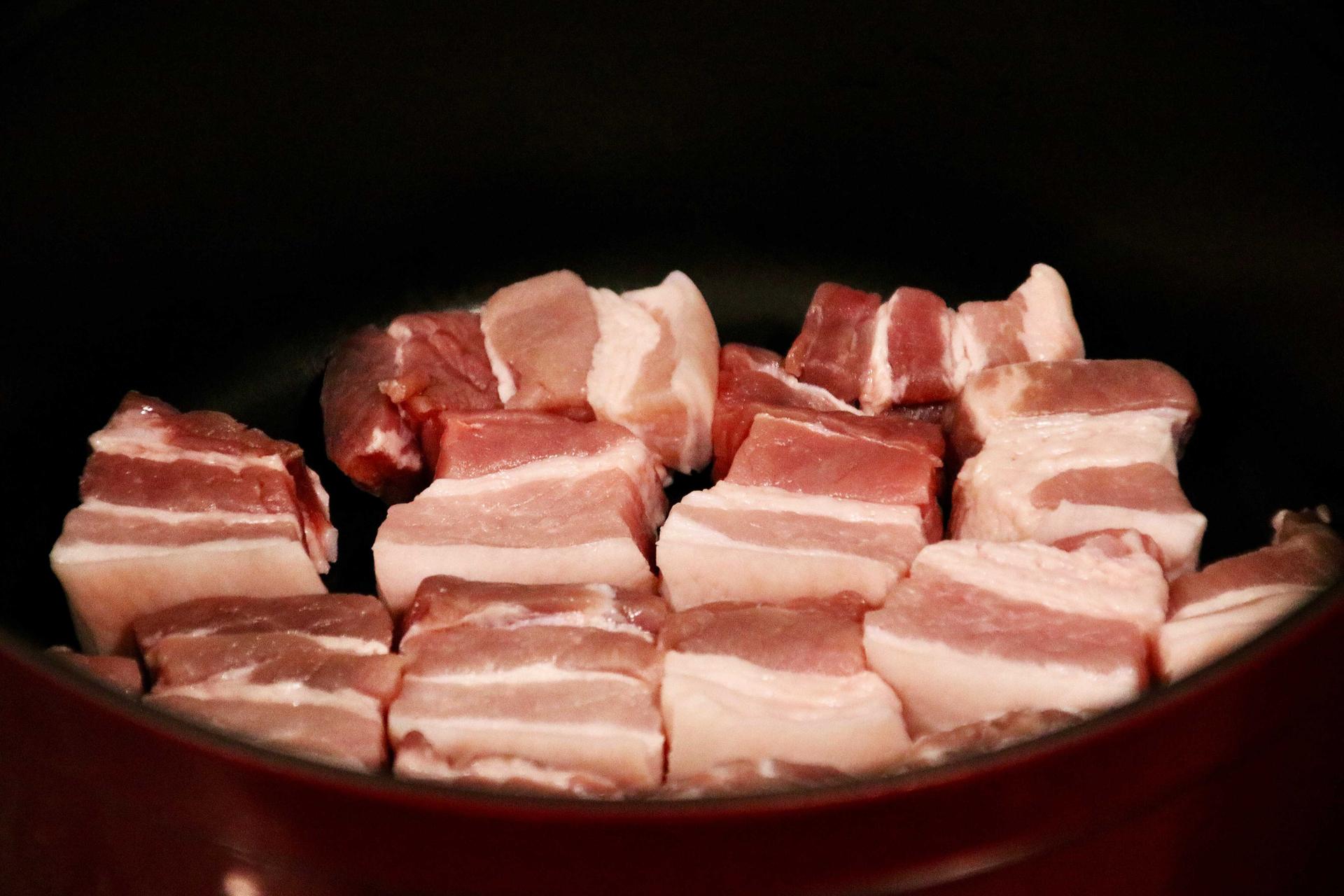 Add Pork Belly To Pan