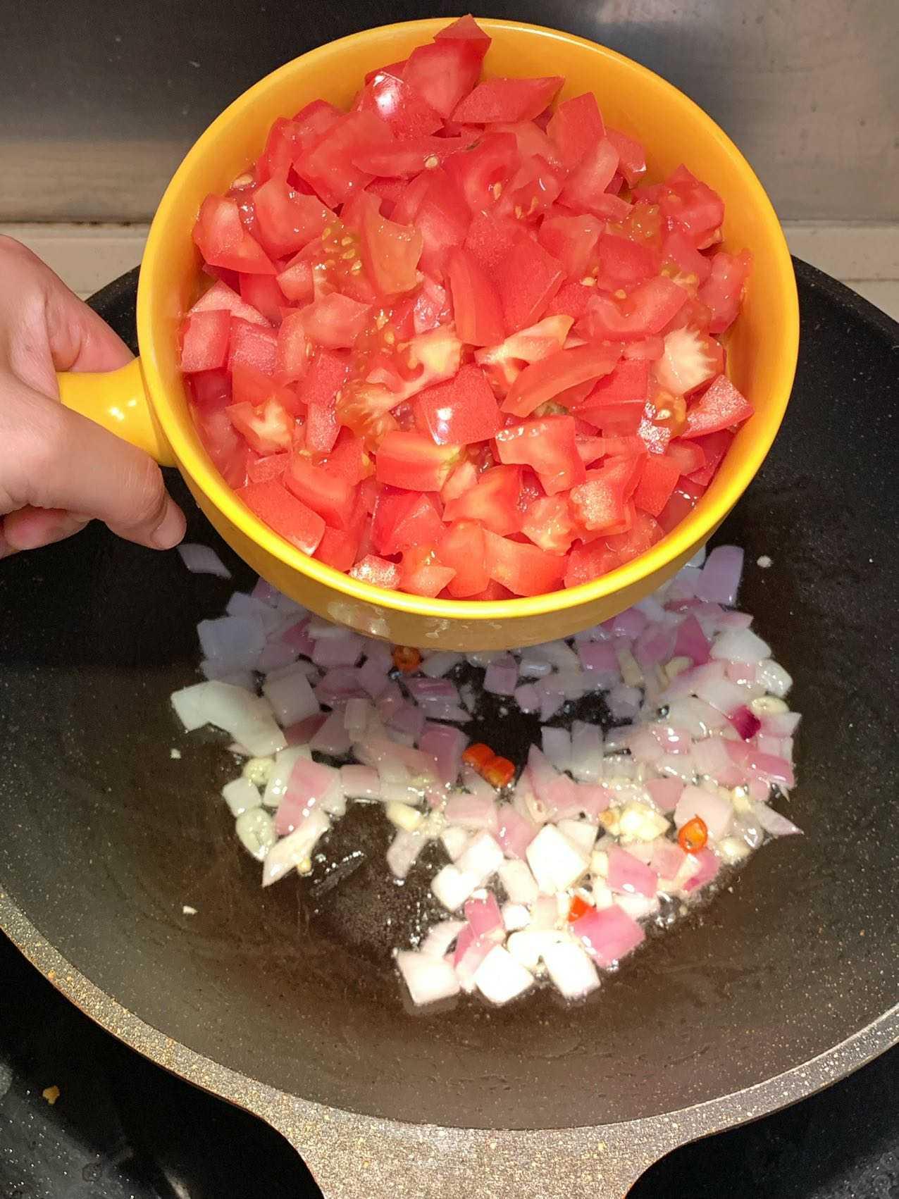 Adding Tomatoes